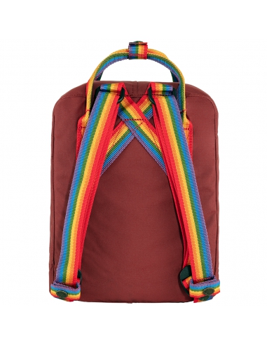 Plecak Fjallraven Kanken Rainbow Mini Ox Red -...