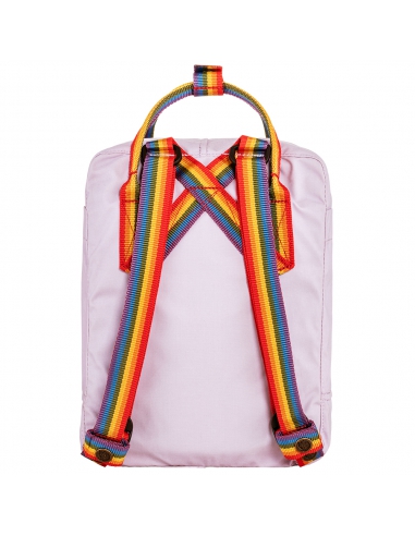 Plecak Fjallraven Kanken Rainbow Mini Pastel Lavender - Rainbow Pattern