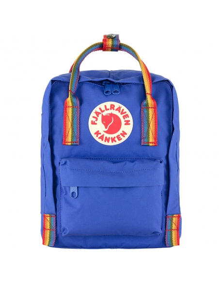 Plecak Fjallraven Kanken Rainbow Mini Cobalt Blue - Rainbow Pattern