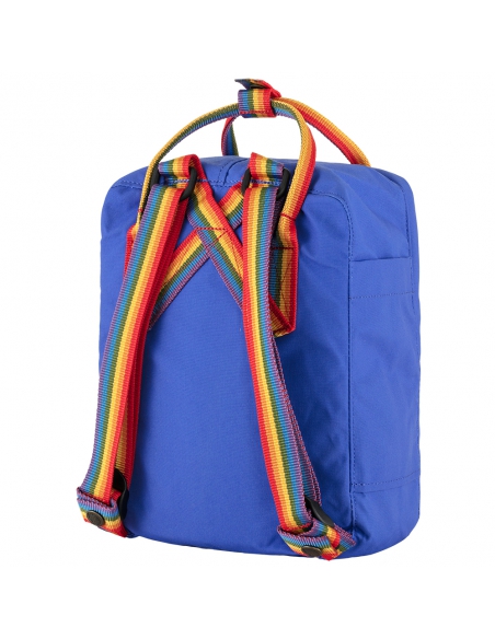 Plecak Fjallraven Kanken Rainbow Mini Cobalt Blue - Rainbow Pattern