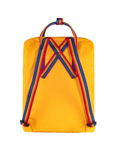 Plecak Fjallraven Kanken Rainbow Warm Yellow - Rainbow Pattern