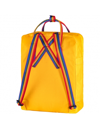 Plecak Fjallraven Kanken Rainbow Warm Yellow - Rainbow Pattern