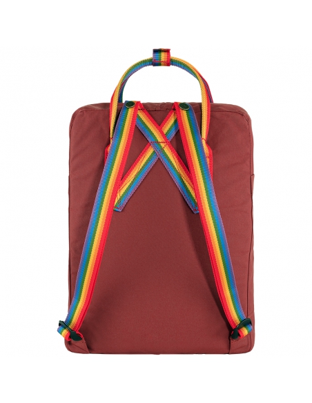 Plecak Fjallraven Kanken Rainbow Ox Red - Rainbow Pattern Plecak Fjallraven Kanken Rainbow Ox Red - Rainbow Pattern
