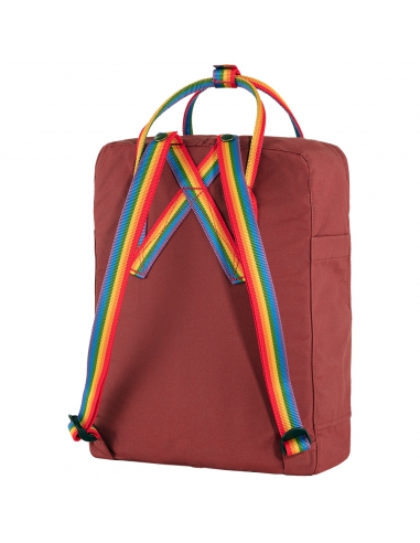Plecak Fjallraven Kanken Rainbow Ox Red - Rainbow Pattern