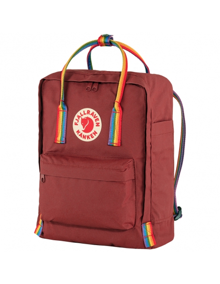 Plecak Fjallraven Kanken Rainbow Ox Red - Rainbow Pattern Plecak Fjallraven Kanken Rainbow Ox Red - Rainbow Pattern