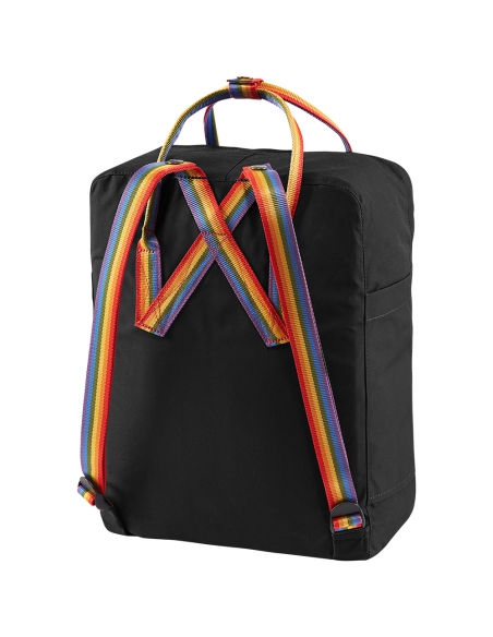 Plecak Fjallraven Kanken Rainbow Black - Rainbow Pattern