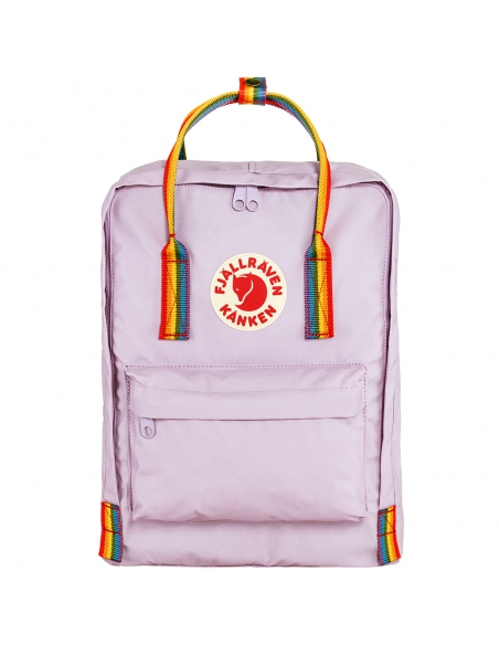 Plecak Fjallraven Kanken Rainbow Pastel Lavender - Rainbow Pattern