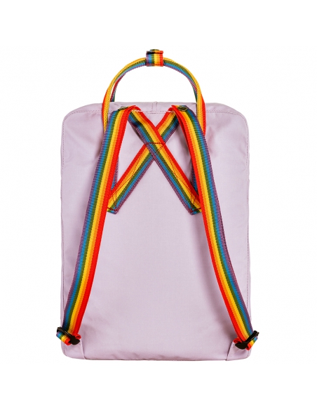 Plecak Fjallraven Kanken Rainbow Pastel Lavender - Rainbow Pattern