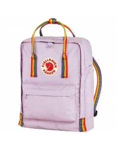 Plecak Fjallraven Kanken Rainbow Pastel Lavender - Rainbow Pattern