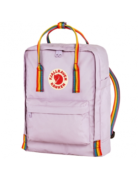 Plecak Fjallraven Kanken Rainbow Pastel Lavender - Rainbow Pattern