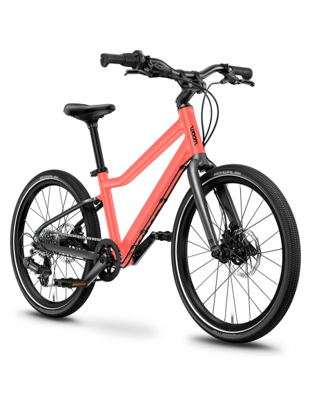Rower dziecięcy woom 4 EXPLORE Neon Coral
