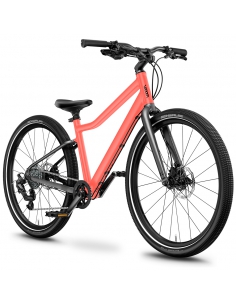 Rower dziecięcy woom 5 EXPLORE Neon Coral (24") koralowy