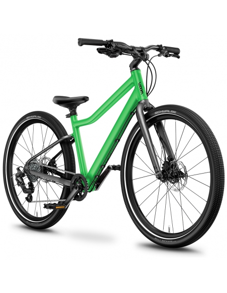 Rower dziecięcy woom 5 EXPLORE Jungle Green (24") zielon