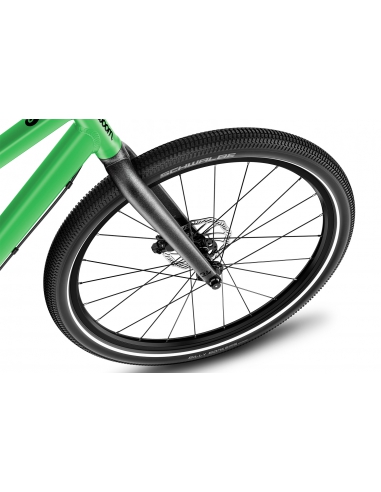 Rower dziecięcy woom 5 EXPLORE Jungle Green (24") zielon