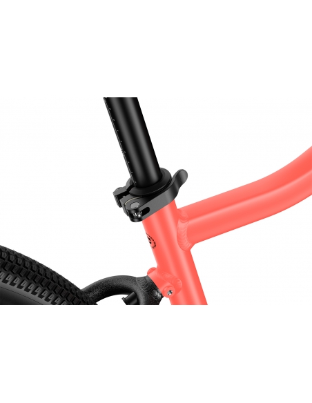 Rower dziecięcy woom 5 EXPLORE Neon Coral (24") koralowy
