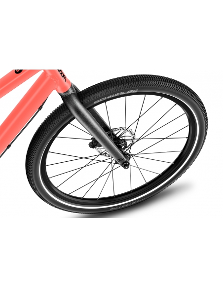 Rower dziecięcy woom 5 EXPLORE Neon Coral (24") koralowy