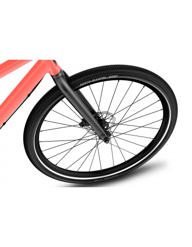 Rower dziecięcy woom 6 EXPLORE Neon Coral (26")