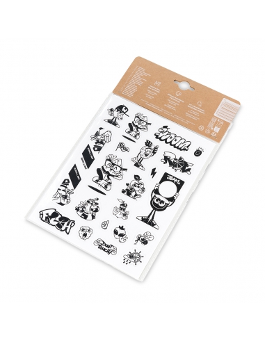 Naklejki na ramę roweru woom - Rolling Rebels