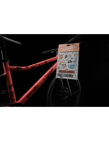 Naklejki na ramę roweru woom - Street Safari