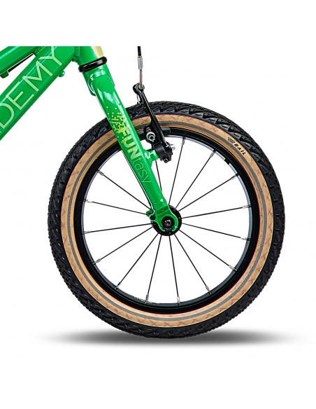 Rower dziecięcy Academy Grade 2 (14") FUNtasy Green