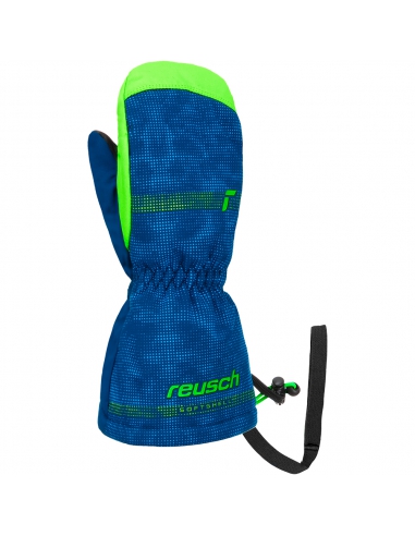Rękawice narciarskie Reusch Maxi R-TEX® XT Mitten (jednopalczaste) Surf The Web/Green Gecko