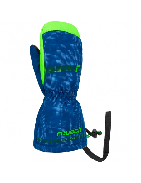 Rękawice narciarskie Reusch Maxi R-TEX® XT Mitten (jednopalczaste) Surf The Web/Green Gecko