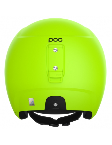 Kask narciarski POC SKULL DURA JR Fluorescent Yellow/Green Matt