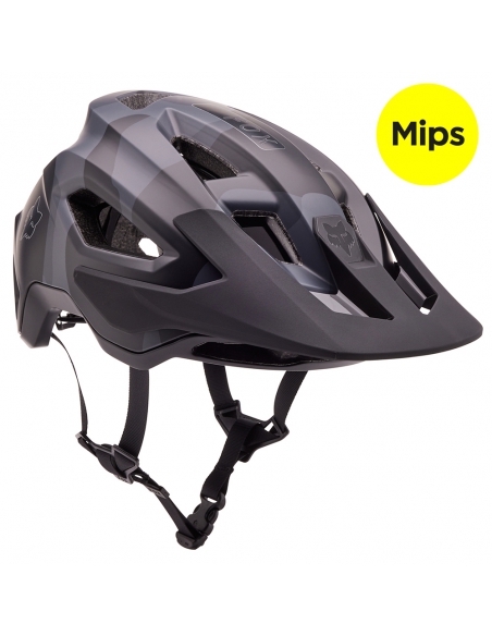 Kask rowerowy FOX Speedframe Camo MIPS Black Camouflage