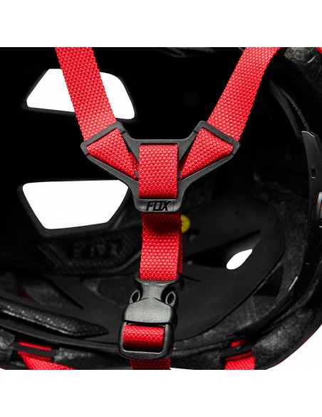 Kask rowerowy FOX Mainframe MIPS Flo Red