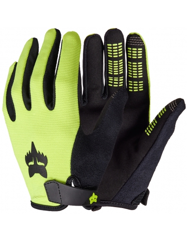 Rękawiczki rowerowe FOX Junior Ranger Fluorescent Yellow