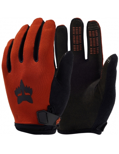 Rękawiczki rowerowe FOX Junior Ranger Burnt Orange