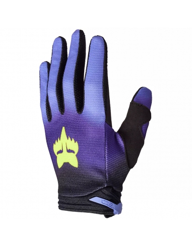Rękawiczki rowerowe FOX Junior 180 Interfere Glove Black/Blue