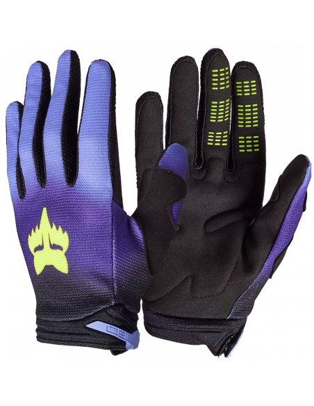 Rękawiczki rowerowe FOX Junior 180 Interfere Glove Black/Blue