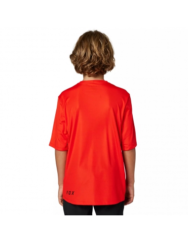 Koszulka rowerowa FOX Junior Ranger Jersey Fluorescent Red