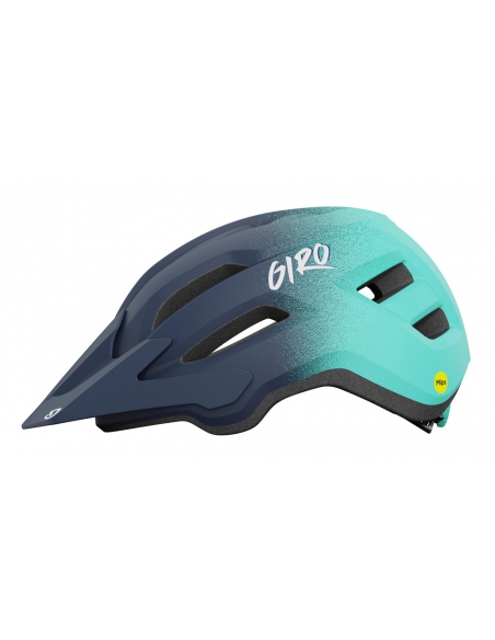 Kask rowerowy GIRO Fixture II Midnight Blue Screaming Teal Fade Mat