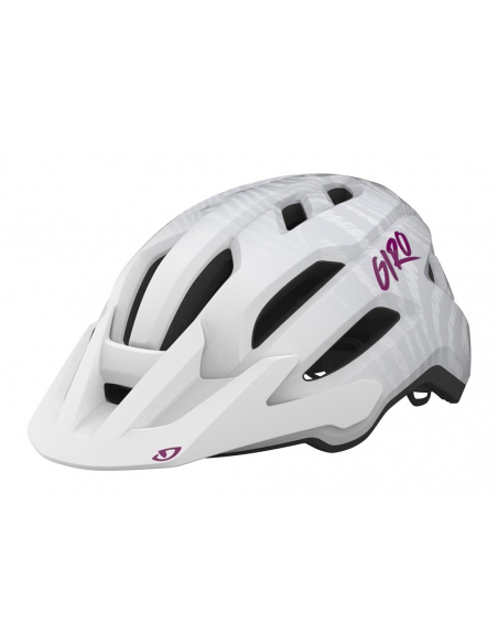 Kask rowerowy GIRO Fixture II White Pearl/White Ripple Fade