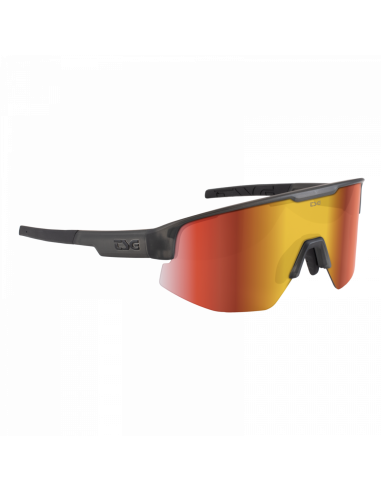 Okulary przeciwsłoneczne TSG Loam Smoke Grey Clear/Red Chrome