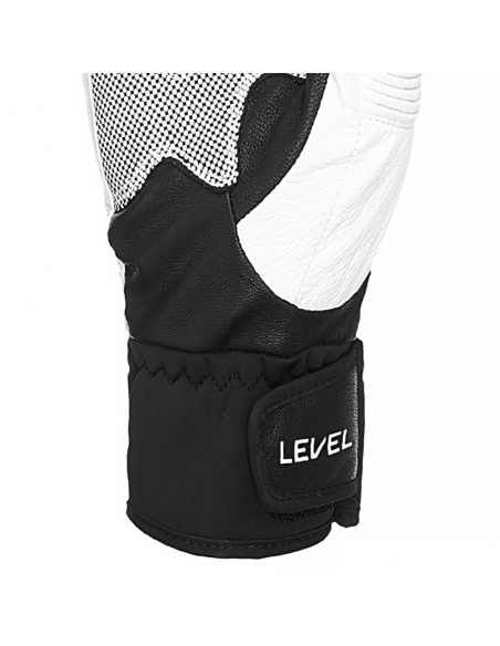 Rękawice narciarskie Level Race Mitten (jednopalczaste) Black-White