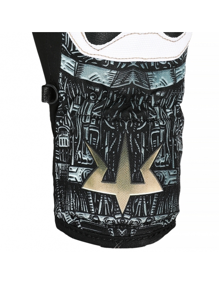 Rękawice narciarskie Level Race JR Mitten (jednopalczaste) PK-White