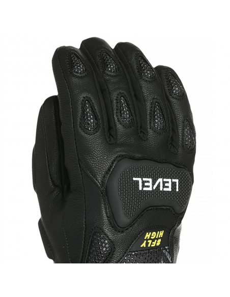 Rękawice narciarskie Level SQ JR CF PK-Black