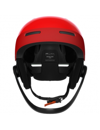 Kask narciarski POC ARTIC SL MIPS (z odpinaną i regulowaną gardą) Prismane Red