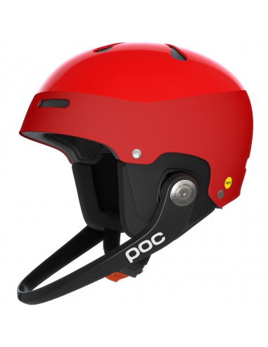Kask narciarski POC ARTIC SL MIPS (z odpinaną i regulowaną gardą) Prismane Red