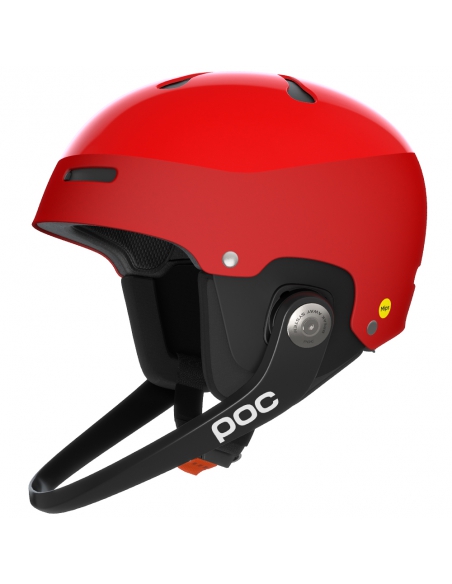 Kask narciarski POC ARTIC SL MIPS (z odpinaną i regulowaną gardą) Prismane Red
