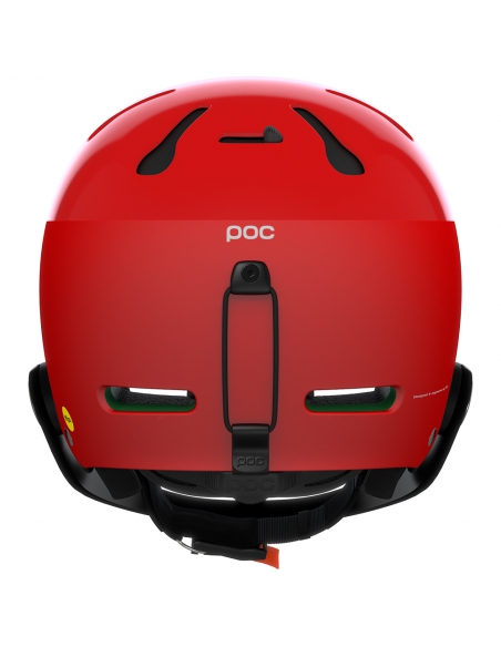 Kask narciarski POC ARTIC SL MIPS (z odpinaną i regulowaną gardą) Prismane Red