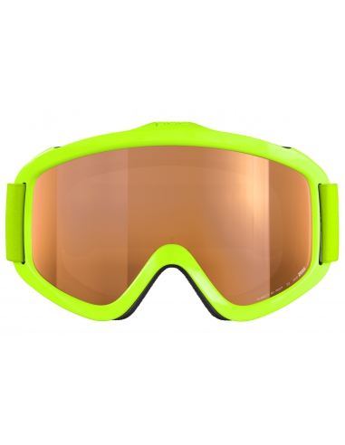 Gogle narciarskie POC POCito IRIS Fluorescent Yellow/Green / Partly Sunny Light Orange