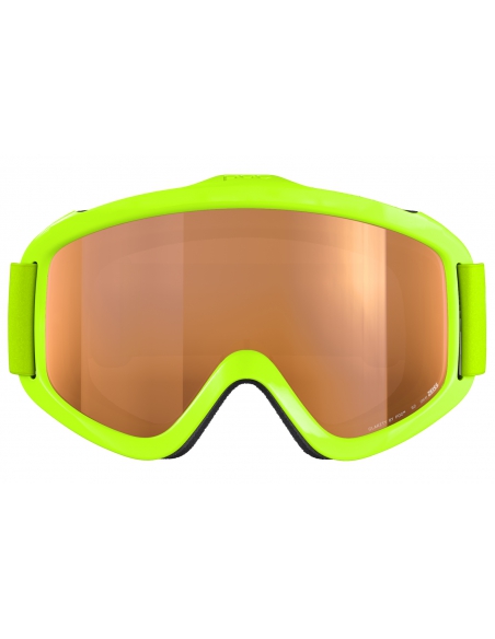 Gogle narciarskie POC POCito IRIS Fluorescent Yellow/Green / Partly Sunny Light Orange