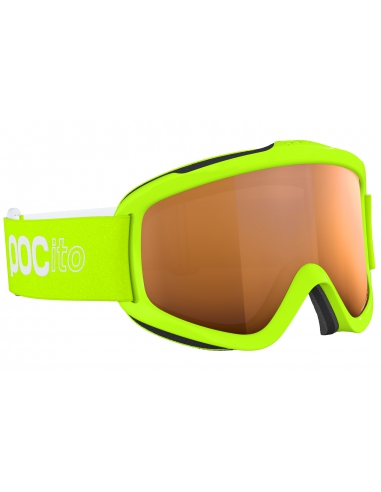 Gogle narciarskie POC POCito IRIS Fluorescent Yellow/Green / Partly Sunny Light Orange