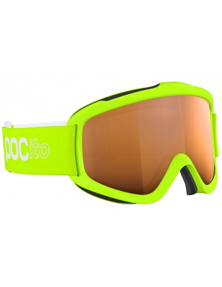Gogle narciarskie POC POCito IRIS Fluorescent Yellow/Green / Partly Sunny Light Orange