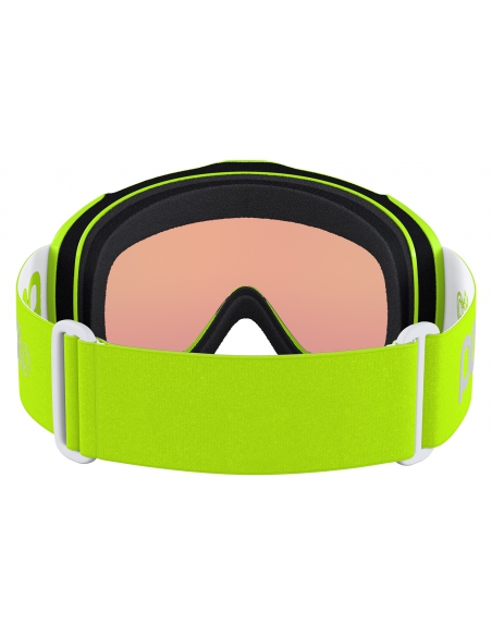 Gogle narciarskie POC POCito IRIS Fluorescent Yellow/Green / Partly Sunny Light Orange