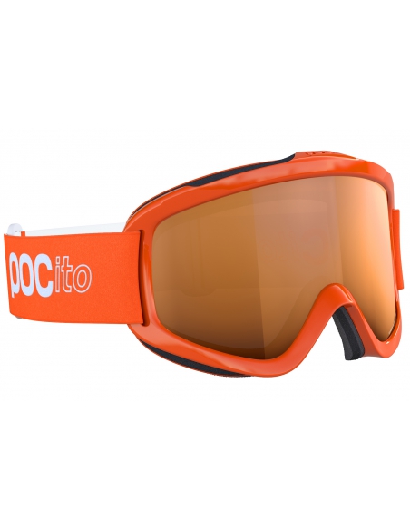 Gogle narciarskie POC POCito IRIS Fluorescent Orange / Partly Sunny Light Orange